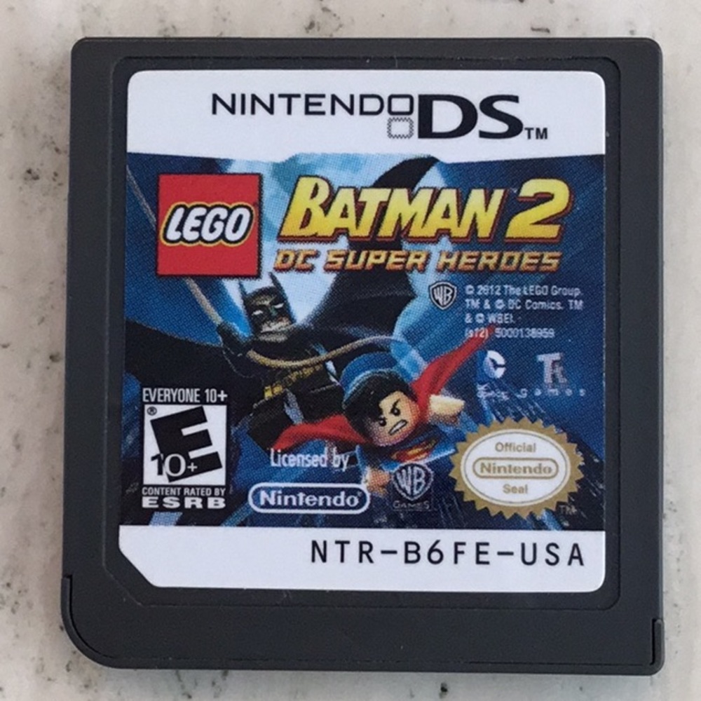 Lego Batman 2 DC Super Heroes Nintendo DS Game Tested